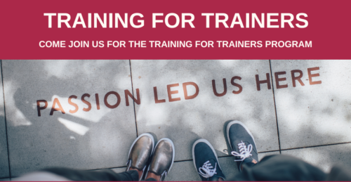 Training for Trainers Passion led us here